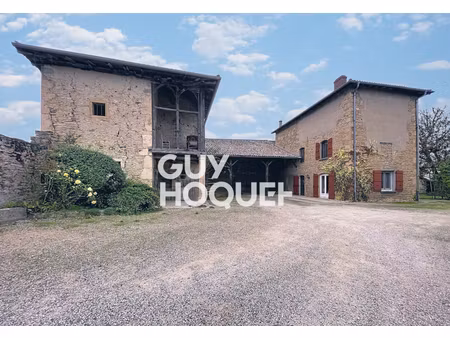authentique maison en pierre avec dépendance et terrain constructible ? 71680 creches sur 