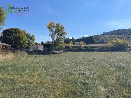 vente terrain 1050 m² hérépian (34600)