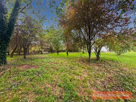 vente terrain à batir 1238 m² à gaillac (81600)  62 000 €