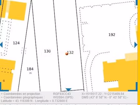 terrain de 1 273 m² à saint-gaudens