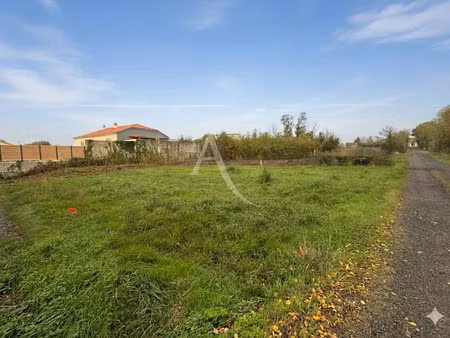 vente terrain 551 m² à le fenouiller (85800)  95 000 €