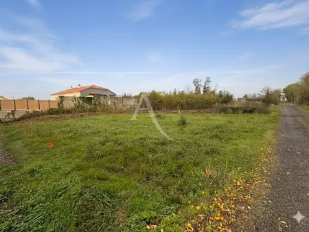 vente terrain 551 m² à le fenouiller (85800)  99 900 €