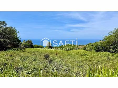 vente terrain 751 m² à le carbet (97221)  132 000 €