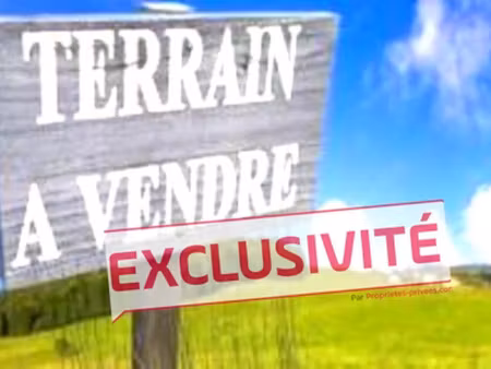 vente terrain 2500 m² à saint-offenge-dessus (73100)  285 000 €