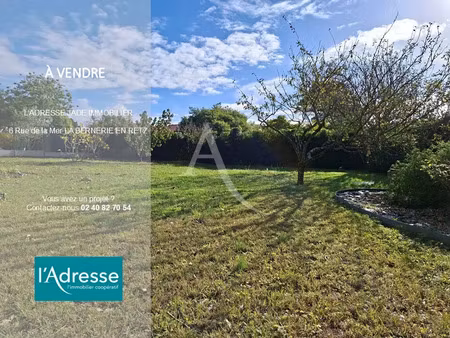 vente terrain à la bernerie-en-retz (44760) : à vendre / 684m² la bernerie-en-retz