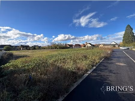 en vente terrain constructible 6 76 ares – 135 200 € |meyenheim