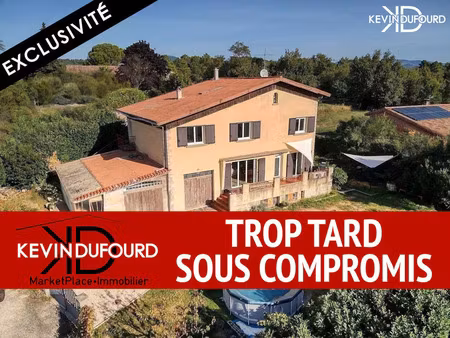 vente maison 9 pièces 175 m² aubenas (07200)