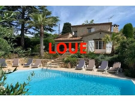 villa de luxe de 5 pièces en location grasse  france