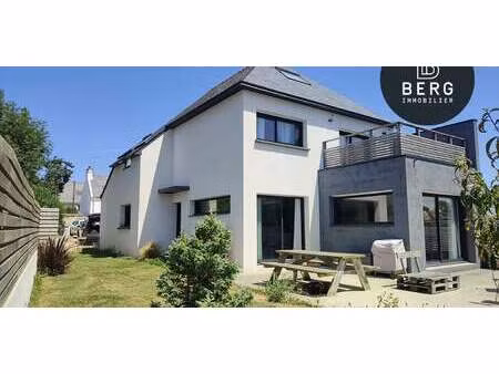 maison contemporaine avec jardin et terrasse plouhinec (56)