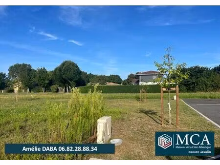 vente terrain 880 m² seignosse (40510)