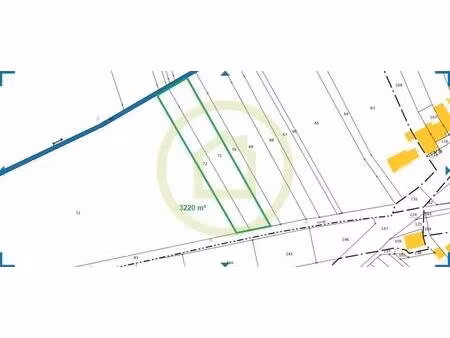 terrain constructible à vendre
