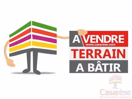 terrain constructible à vendre