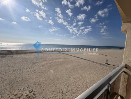 dépt héraul(34) a vendre sur carnon appartement t3 vue mer e