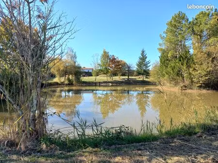 etang avec terrain