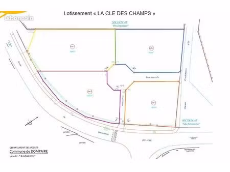 vente de terrain a batir