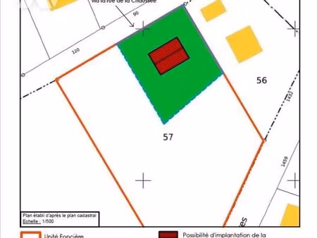 terrain 744 m² canny sur matz