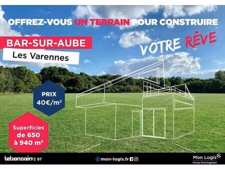 terrain bar sur aube