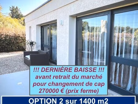 maison climatisée et rénovée (option 2) sur 1400 m2 piscinable – 134 m² – 4 chambres – ter
