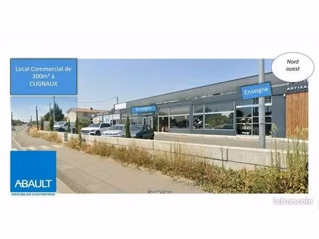 local commercial 300 m²