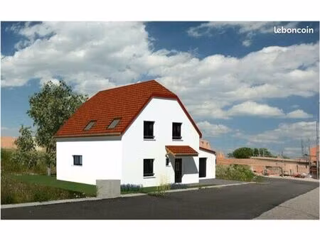 maison individuelle avec garage ( 140m2 + 25m2 )