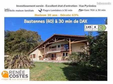 maison en viager 7 pièces 196 m²