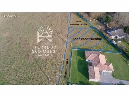 terrain 2 480 m² saint sever