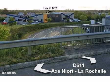 local commercial/artisanal/stockage 300m²