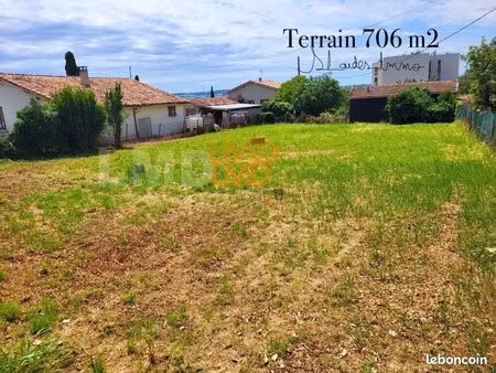 terrain 706 m² beaumont de lomagne
