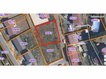 terrain 594 m² sommedieue
