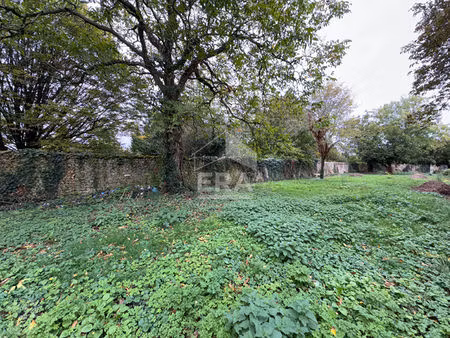 rare à chauray : terrain viabilisé 785 m² libre constructeur