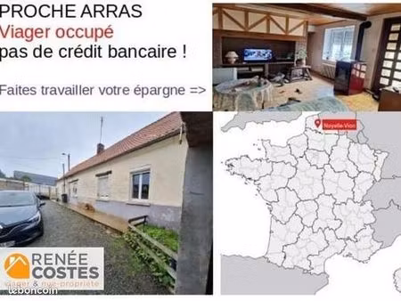 maison en viager 3 pièces 65 m²