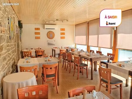 fonds de commerce  restaurant 136 m² locminé