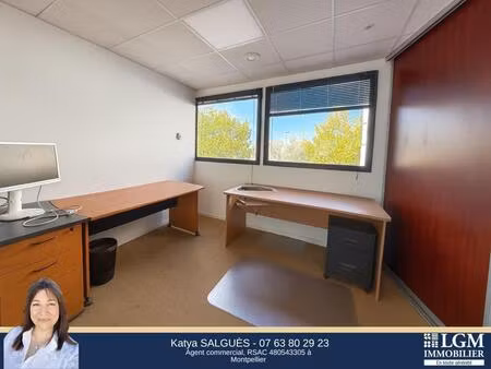 local pro 3 pièces 44 m2 montpellier parc 2000