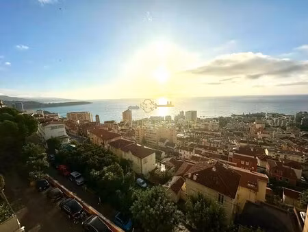 beausoleil / riviera palace : bien d'exception avec 4 appartements vue mer garage et cave