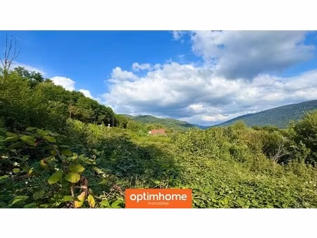 terrain viabilisé 961 m² – jolie vue à saulxures-sur-moselotte