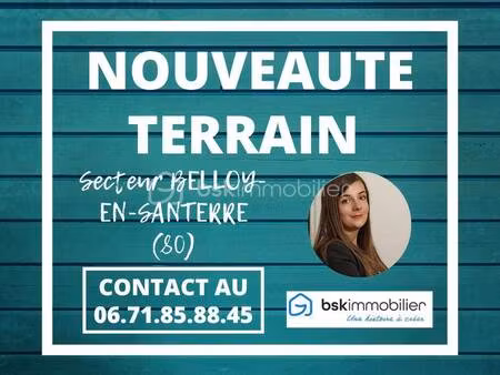terrain constructible à vendre