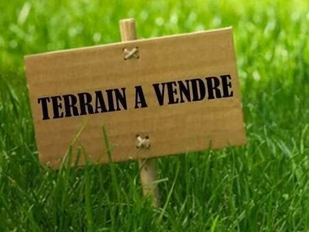 terrain constructible à vendre