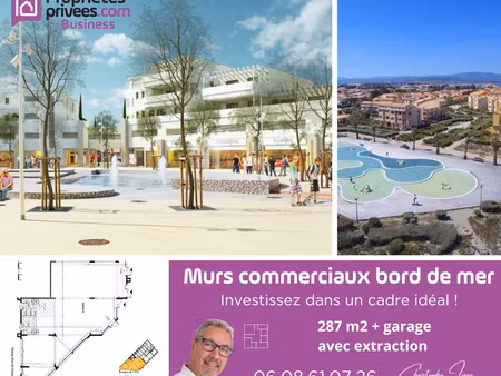 11370 port leucate - murs commerciaux 287.50 m²