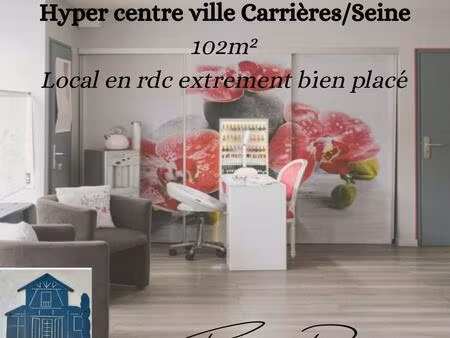 vente droit au bail 102 m²