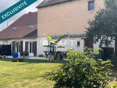 valay: maison avec terrain + appartement avec cour