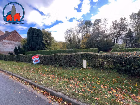 achat terrain 1 065m² bernaville 80370