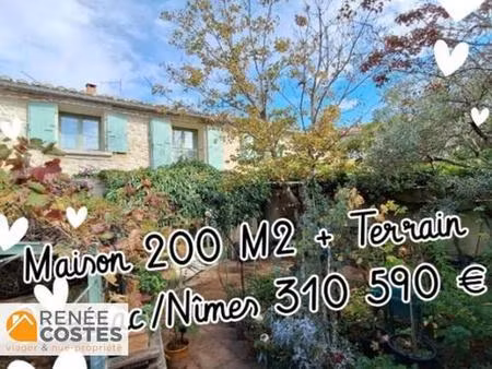 viager occupé - f76 ans - caveirac (30820)