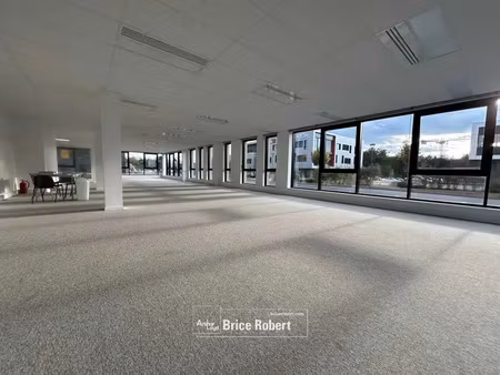 a louer - rdc bâtiment b des les iris - bureaux neufs sur la techlid - limonest