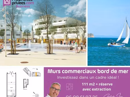 port leucate - murs commerciaux 111 m²