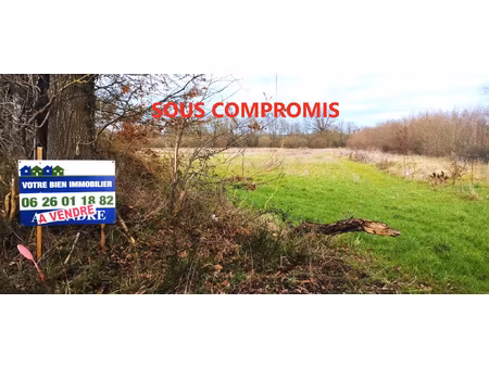 achat terrain 3 317m² becon les granits 49370