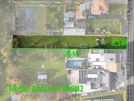 terrain à vendre de 649 m² à mouscron (vbd45773)