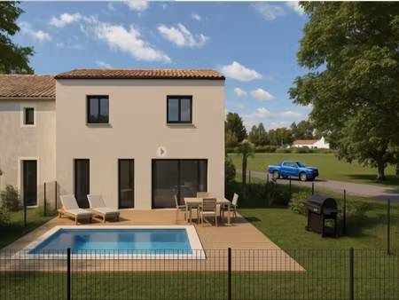 vente maison neuve 4 pièces 86 m² à saint-jean-lasseille (66300)  239 743 €