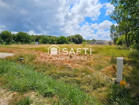 vente terrain 452 m² à saint-sulpice-et-cameyrac (33450)  142 000 €