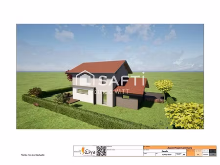 vente terrain 763 m² à anthy-sur-léman (74200)  295 000 €