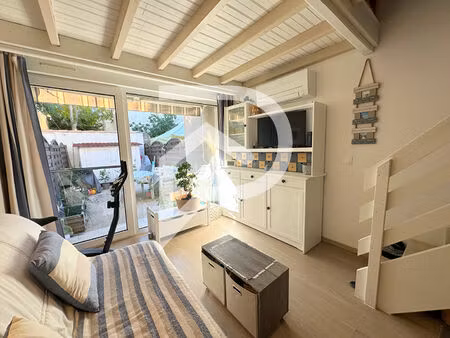 carnon plage - maisonnette 1 chambre - terrasse - parking